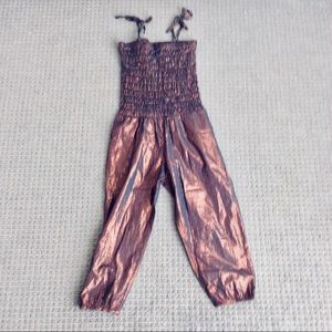 *April Showers by Polder* Ruched Jumpsuit